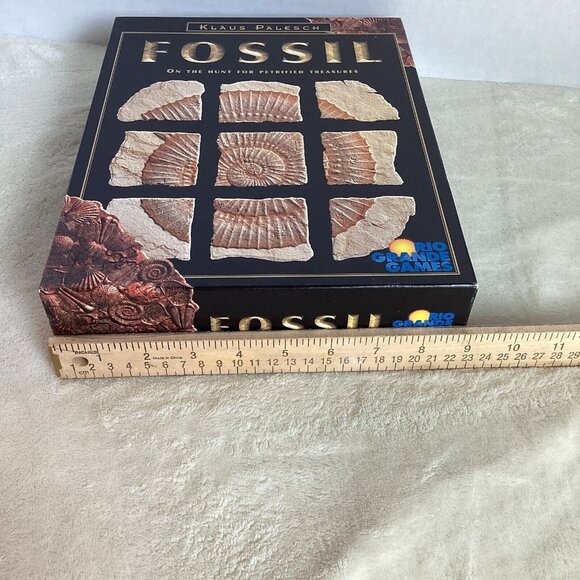 Fossil Puzzle Board Game by Klaus Palesch Rio Grande Games 1998 Complete - Picture 8 of 9